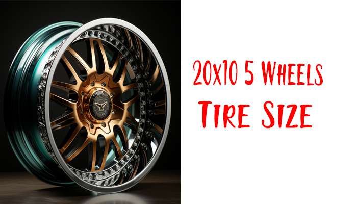 20x10 5 Wheels Tire Size