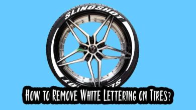 How to Remove White Lettering on Tires