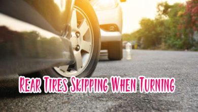 How To Fix Rear Tires Skipping When Turning?