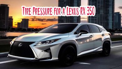 Lexus RX 350 Tire Pressure