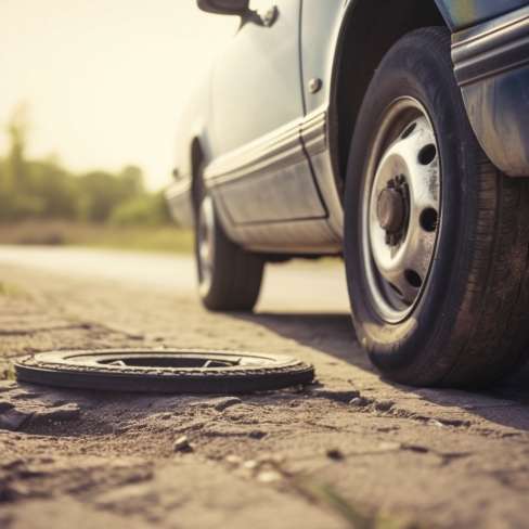 Identifying The car tire Sound