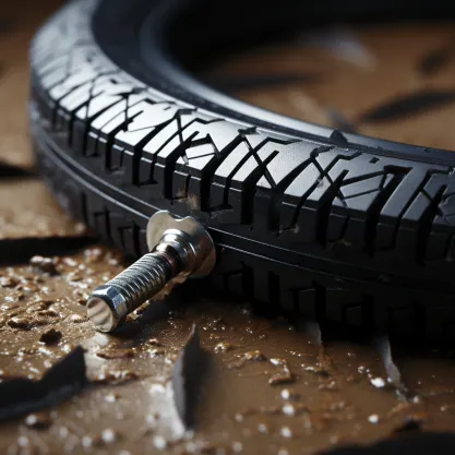 The Risk Factors of Leaving a Nail in Your Tire