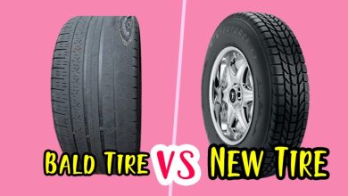 Bald Tires vs New Tires