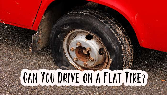 Can You Drive on a Flat Tire?