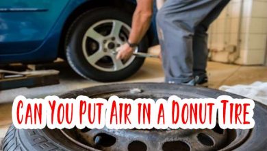 Can You Put Air in a Donut Tire?