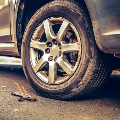 Safety Tips for Driving on a Flat Tire